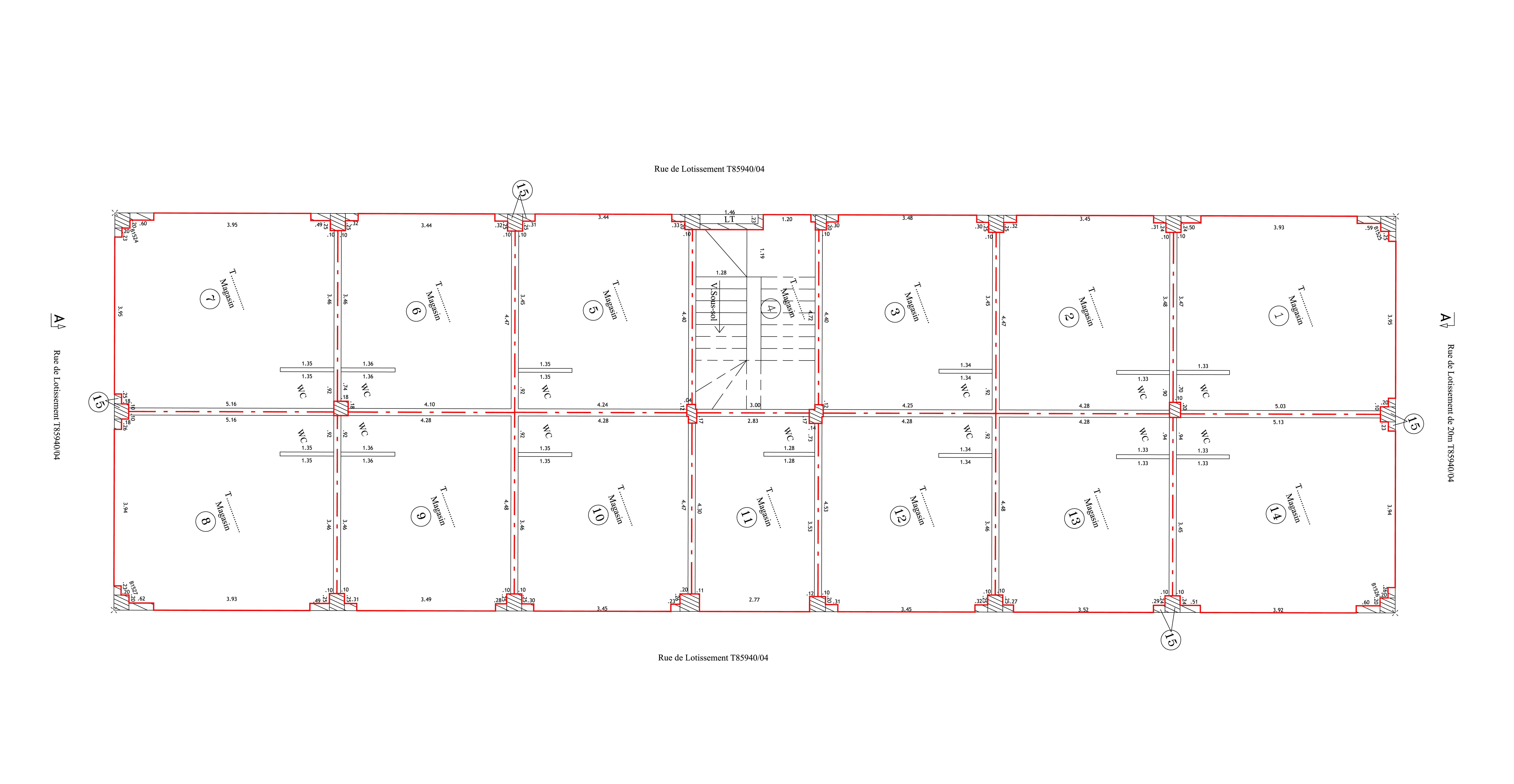 Ground floor architectural plan